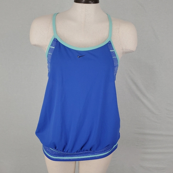Nike layered bra tank